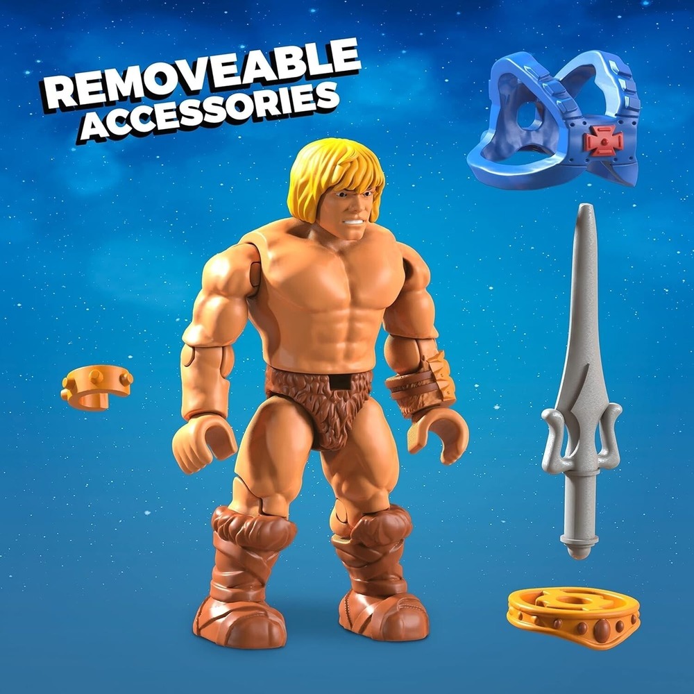 Mega Construx Masters of the Universe Skeletor Skull He-Man Jet Sled Set - Picture 3 of 4